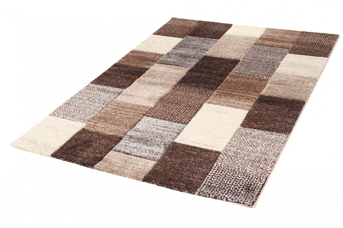 Covor geometric Ray maro-bej mare|Covoare moderne spatioase [4]