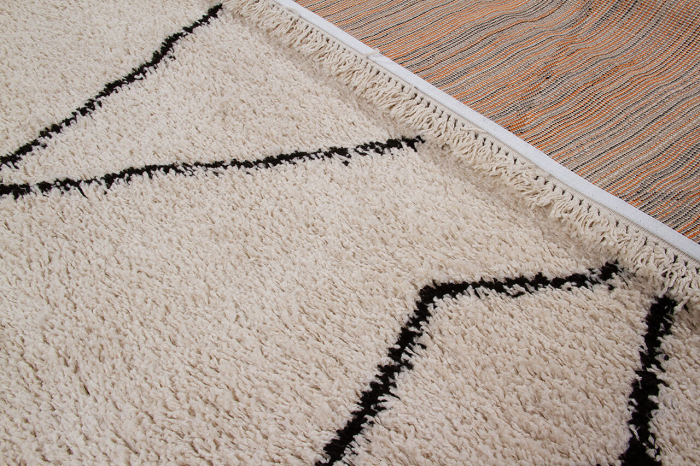 Covor berber geometric alb|Covoare moderne premium [8]