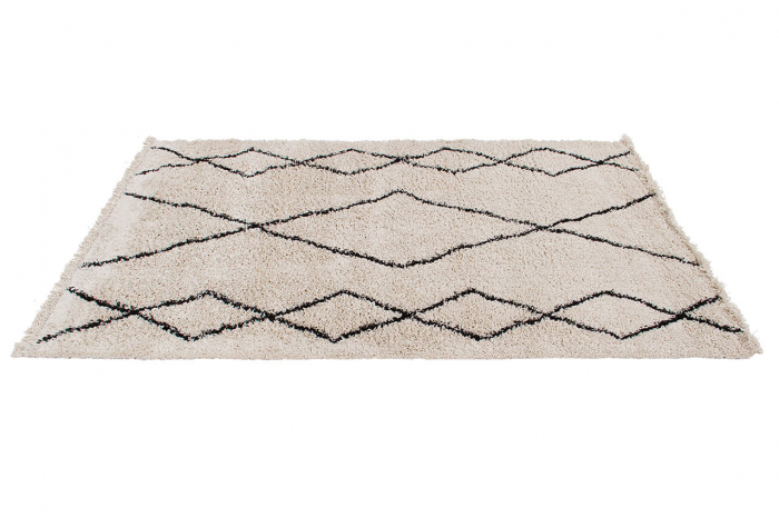 Covor berber geometric alb|Covoare moderne premium [4]