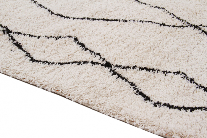 Covor berber geometric alb|Covoare moderne premium [5]