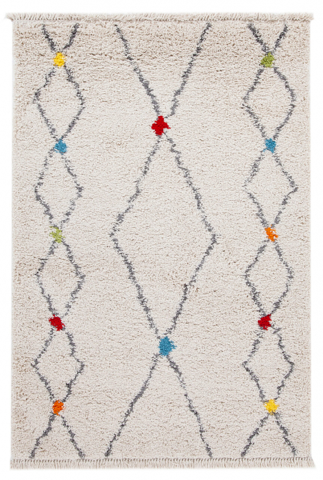 Covor berber traditional alb|Covoare moderne premium [1]
