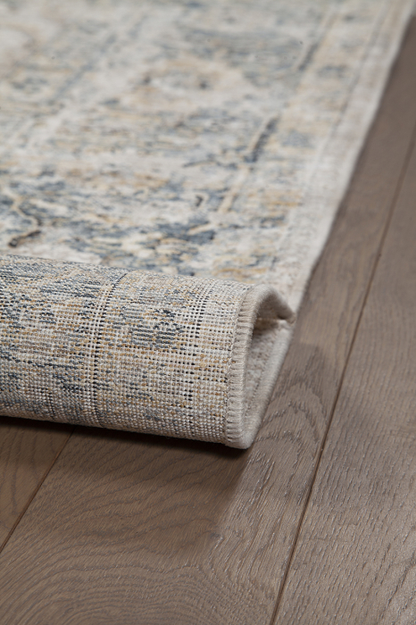 Covor vintage modern gri albastru|Covoare versatile premium [5]