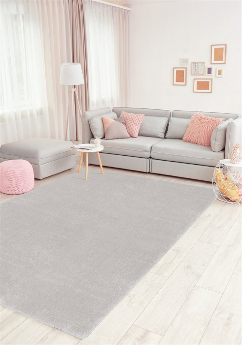 Covor modern minimalist gri|Covoare moderne premium [7]
