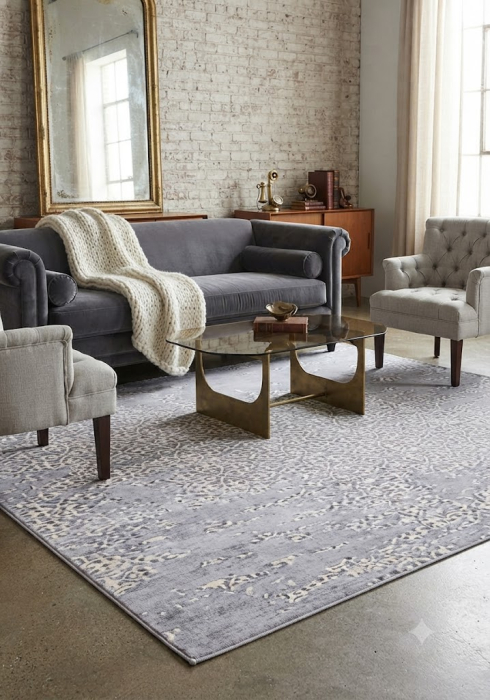 Covor Vintage cu Design Geometric|Covoare Premium Decorative [2]