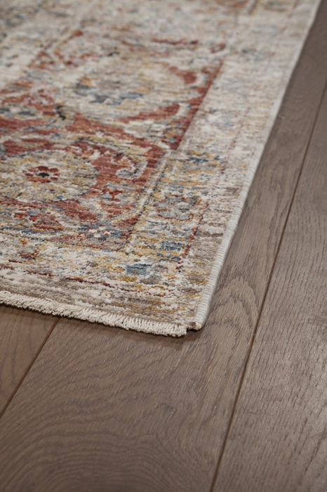 Covor vintage modern gri ruginiu|Covoare elegant premium [3]
