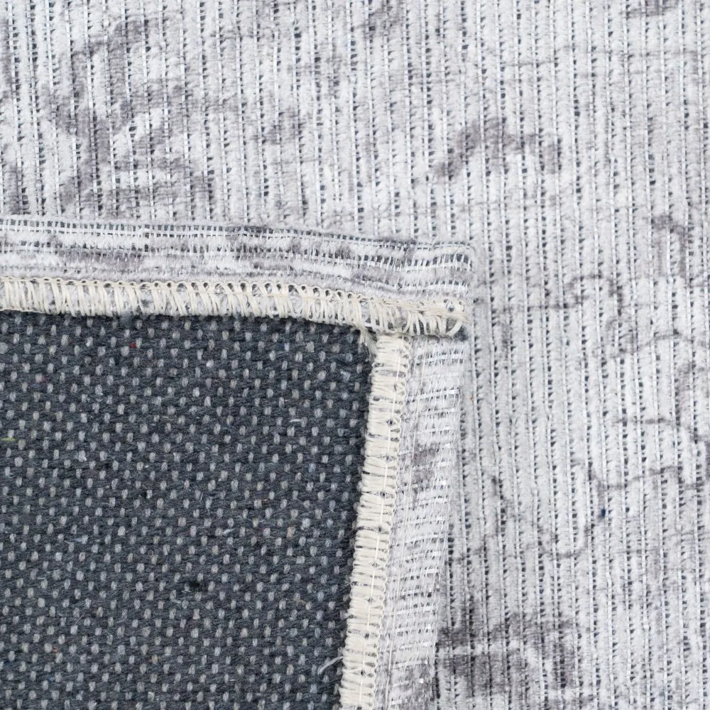 Covor Gri Vintage Oriental | Covoare Versatile de Calitate [5]