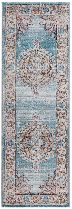 Covor clasic oriental albastru deschis|Covoare versatile premium [9]