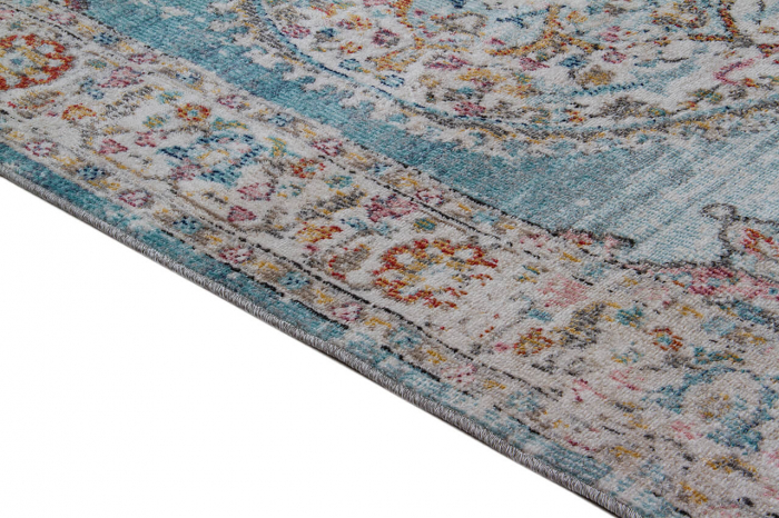 Covor clasic oriental albastru deschis|Covoare versatile premium [5]