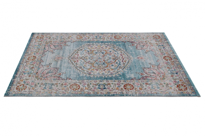 Covor clasic oriental albastru deschis|Covoare versatile premium [4]