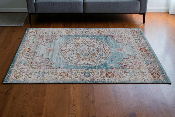 Covor clasic oriental albastru deschis|Covoare versatile premium [10]
