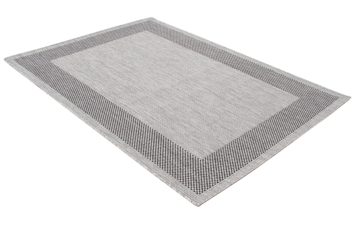Covor modern geometric negru-gri|Covoare versatile premium [3]