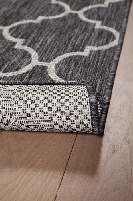 Covor rustic modern negru|Covoare versatile premium [5]