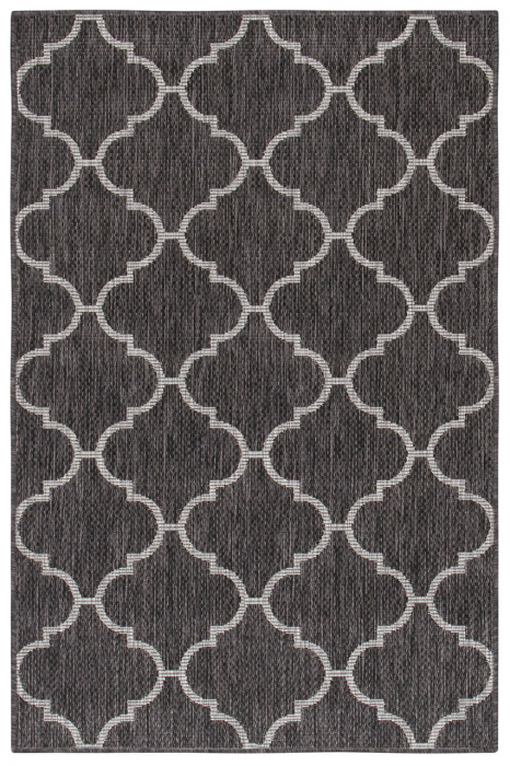 Covor rustic modern negru|Covoare versatile premium [1]