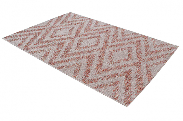 Covor etnic modern teracota|Covoare versatile premium [3]