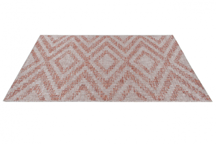Covor etnic modern teracota|Covoare versatile premium [4]