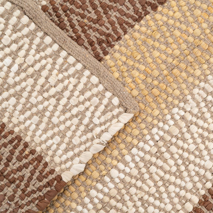 Covor din bumbac cu dungi naturale 200x300 cm [5]