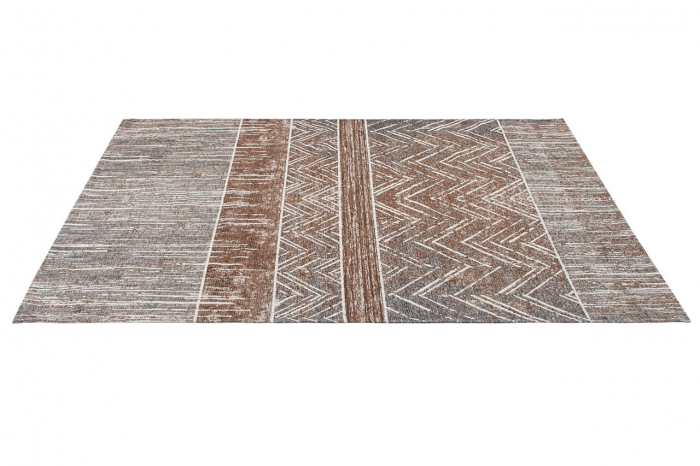 Covor vintage modern maro-alb|Covoare elegante premium [4]