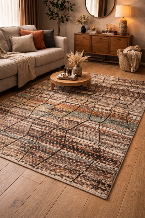 Covor tribal modern multicolor|Covoare tribale premium [2]