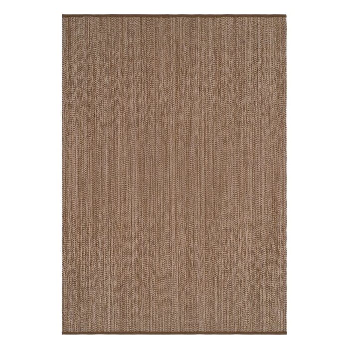 Covor maro pentru interior și exterior cu aspect natural și textură țesută [7]