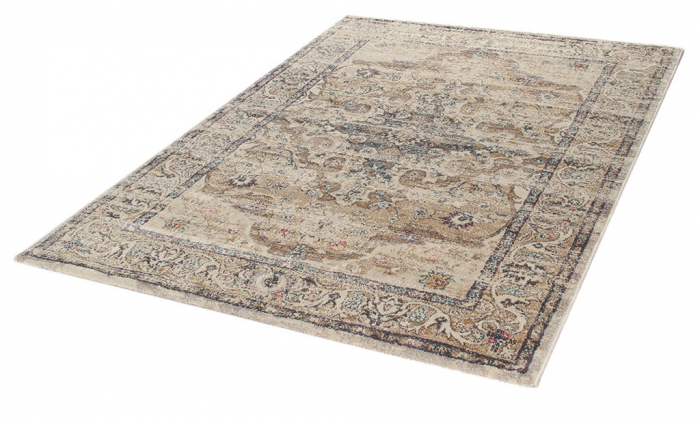 Traversa vintage arabesc alb-bej|Traverse elegante premium [4]