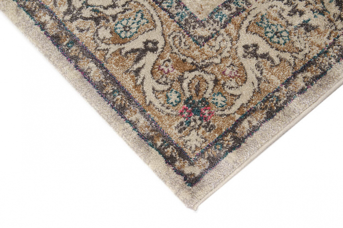 Traversa vintage arabesc alb-bej|Traverse elegante premium [2]