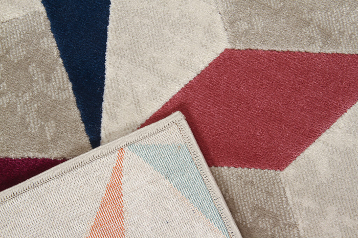 Covor contemporan geometric multicolor|Covoare design premium [5]