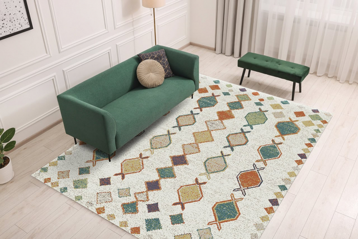 Covor modern tribal multicolor|Covoare contemporane premium [8]