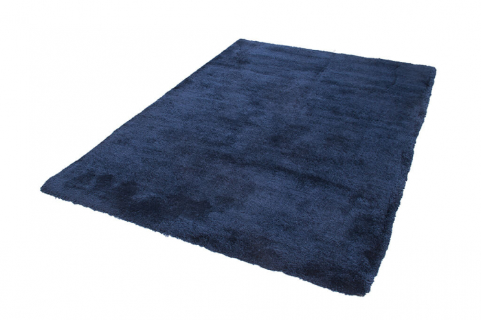 Covor modern albastru mare Shaggy|Covoare pufoase XL [4]