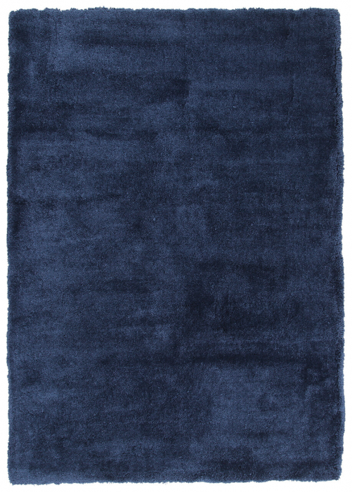 Covor modern albastru mare Shaggy|Covoare pufoase XL [1]