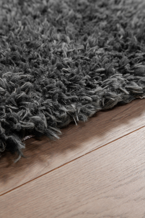 Covor modern minimalist antracit|Covoare ecologice premium [2]