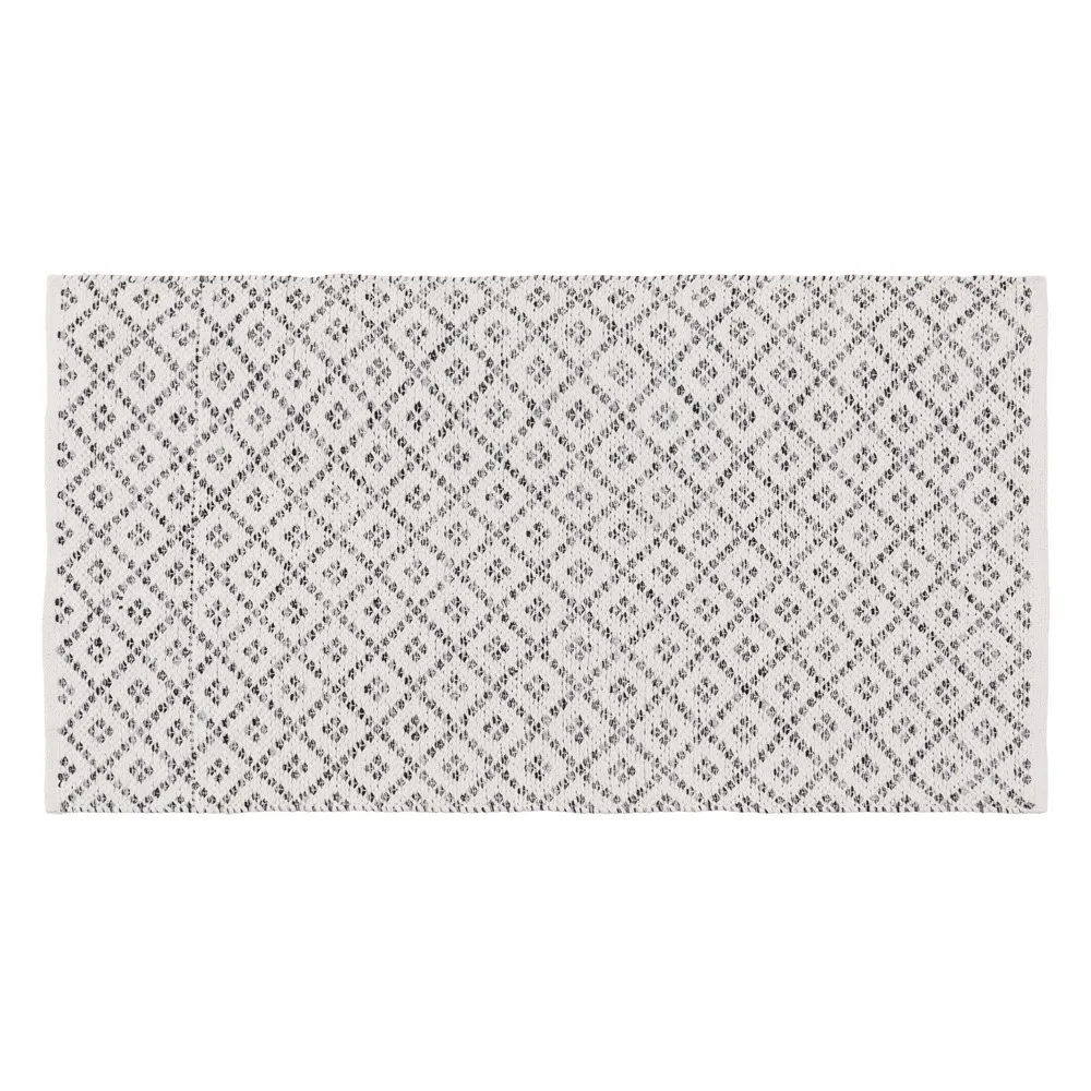 Covor Reversibil Gri-Alb Manual | Covoare Versatile pentru Casa [3]