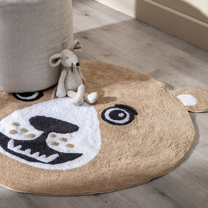 Covor rotund bumbac model urs|Covoare confortabile pentru copii [2]