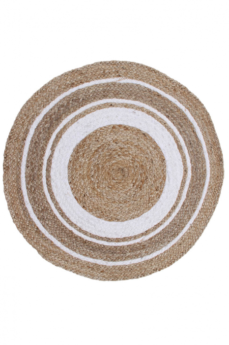 Covor rustic rotund natural|Covoare ecologice premium [1]