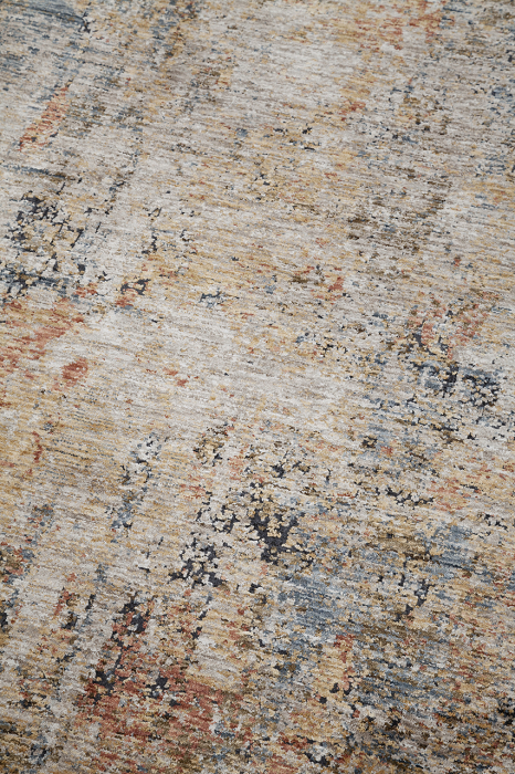 Covor abstract modern ruginiu bej|Covoare versatile premium [2]