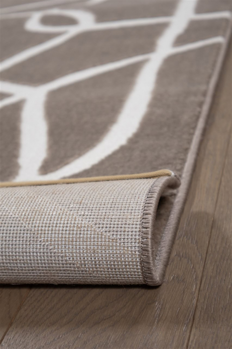 Covor modern futurist taupe|Covoare moderne premium [7]