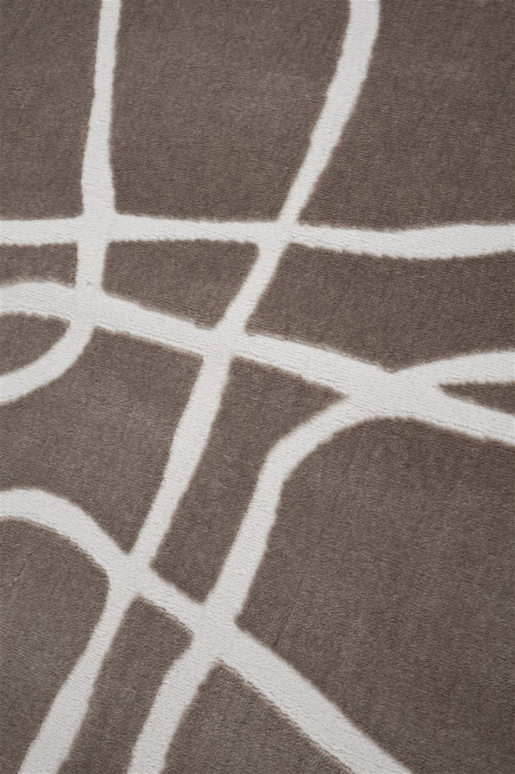 Covor modern futurist taupe|Covoare moderne premium [4]