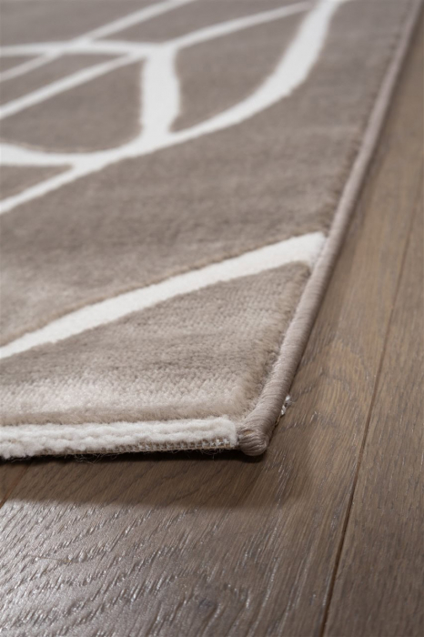 Covor modern futurist taupe|Covoare moderne premium [6]