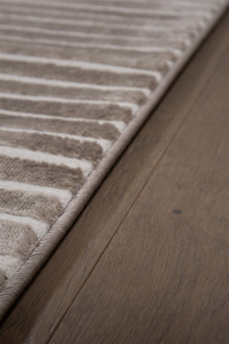 Covor modern futurist taupe|Covoare moderne premium [3]