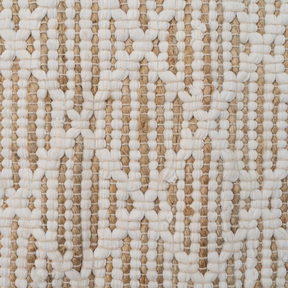 Covor Alb-Natural 160x240 | Covoare Geometrice Moderne [4]