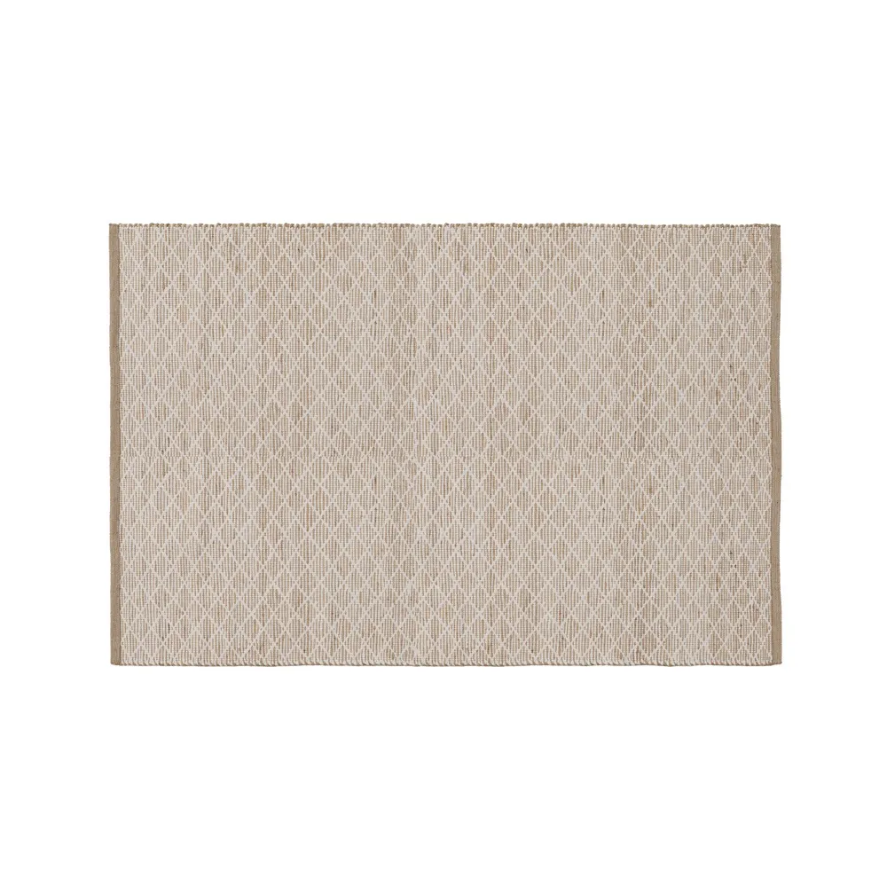 Covor Alb-Natural 160x240 | Covoare Geometrice Moderne [2]