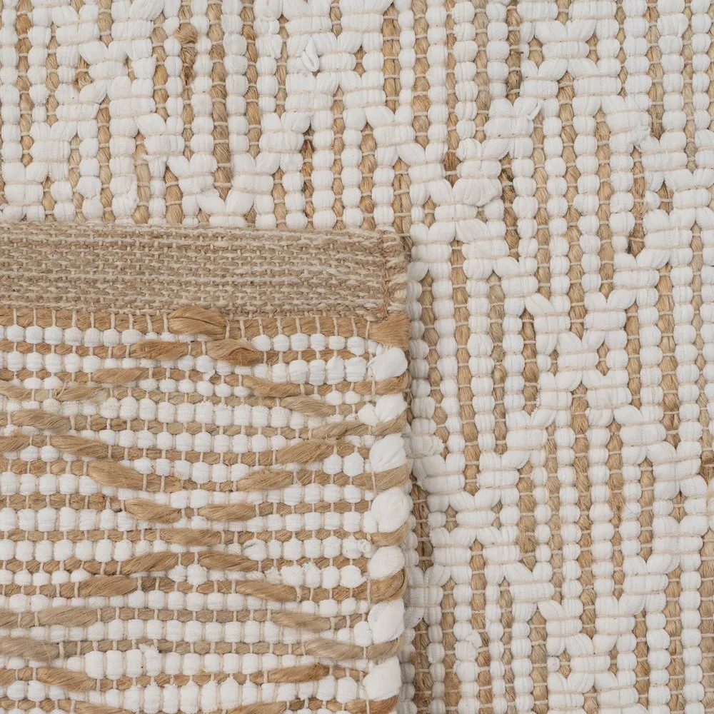 Covor Alb-Natural 160x240 | Covoare Geometrice Moderne [5]