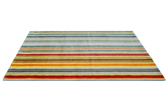 Covor modern geometric multicolor verde|Covoare contemporane premium [4]