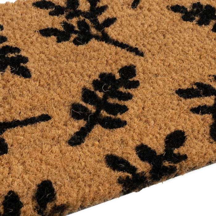 Covoraș de intrare din fibră de cocos cu model botanic [2]