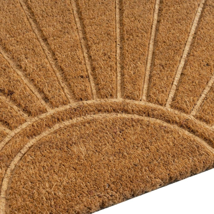 Covoraș de intrare din fibră de cocos cu model soare [2]