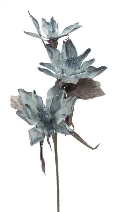 Flori albastre artificiale CreativDeco - Aranjamente florale moderne si durabile [1]