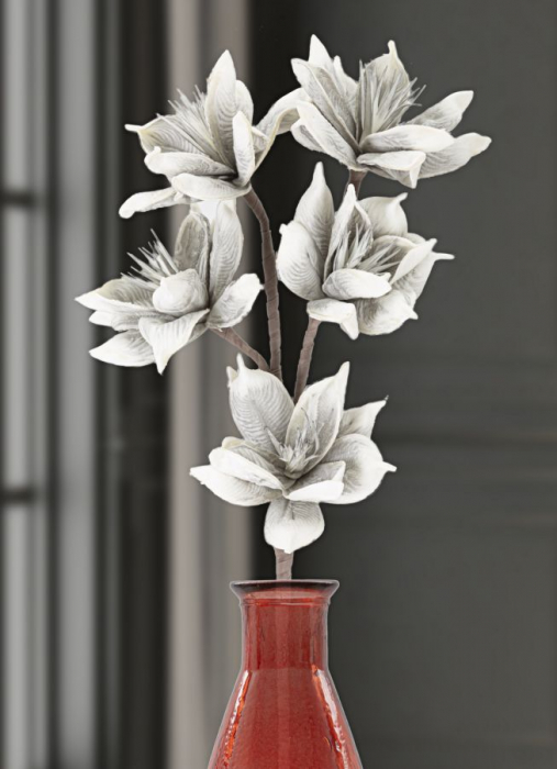 Crenguta Wintersweet alb-gri flori - CreativDeco.ro [5]
