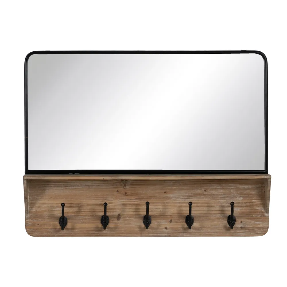 Cuier oglinda polita | Mobilier compact hol | CreativDeco [1]