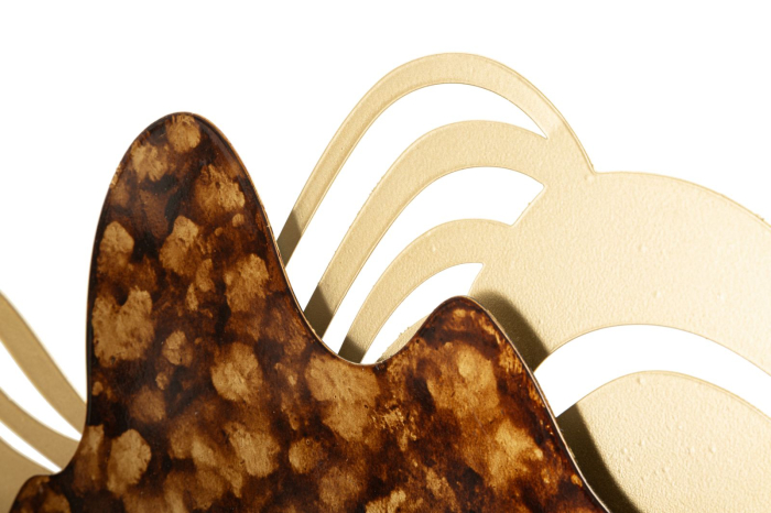 Cuier de perete decorativ metal multicolor design montan artistic [4]