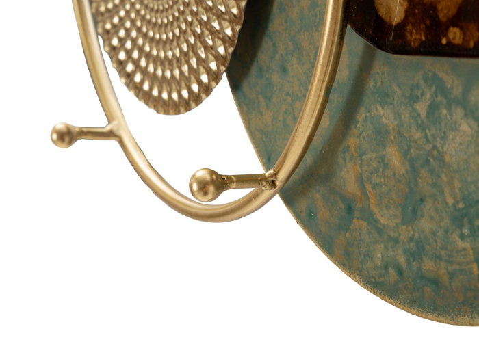 Cuier perete metal multicolor geometric artistic [5]