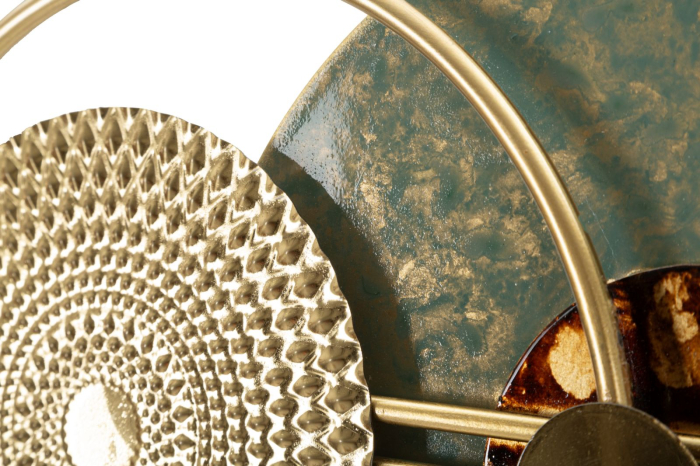 Cuier perete metal multicolor geometric artistic [4]